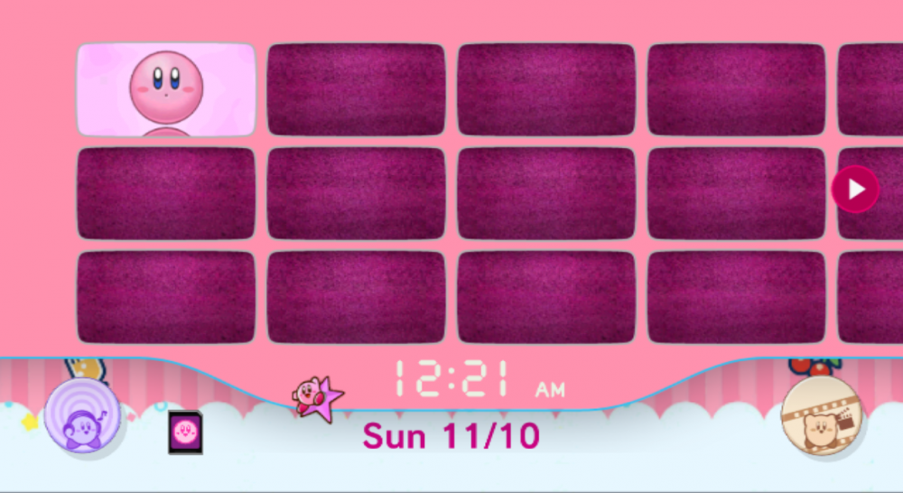 Kirby Wii Menu Theme