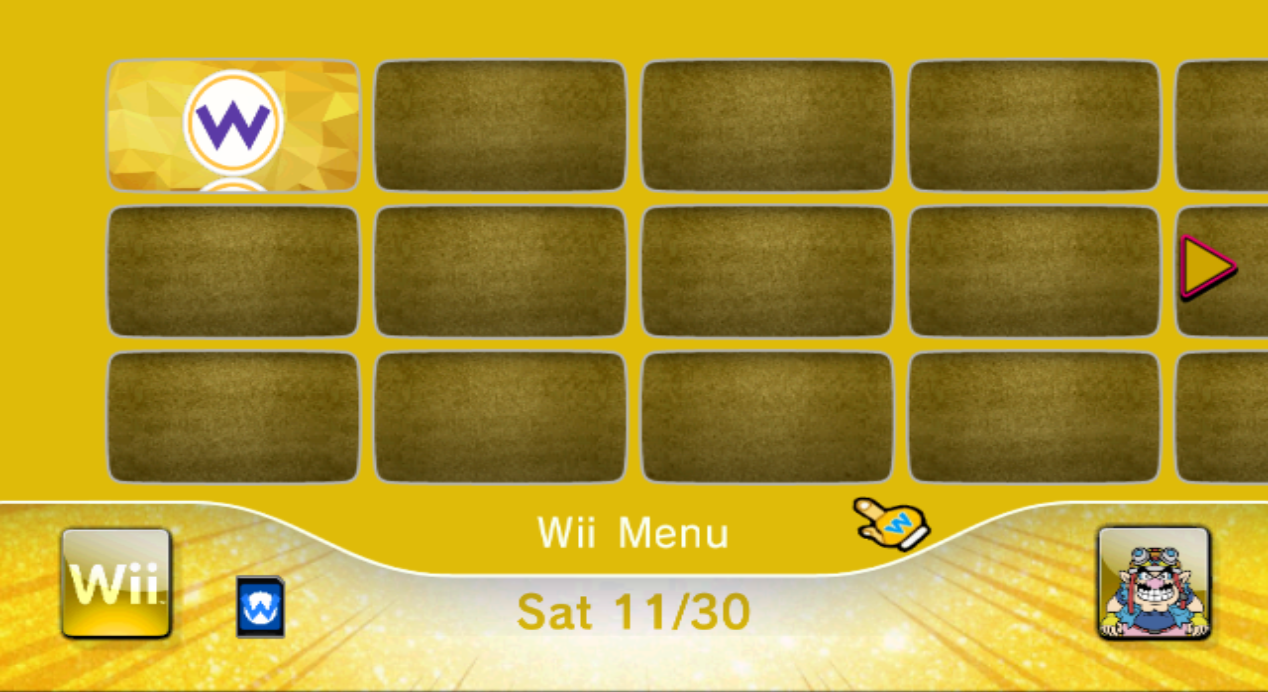 WarioWare Wii Menu Theme